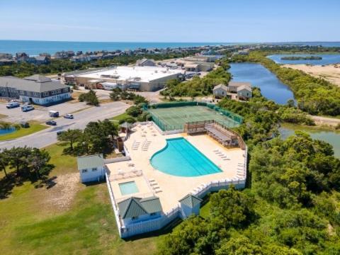 Lake Front Modern Beach House-Hatteras Island 에이번 외부 사진